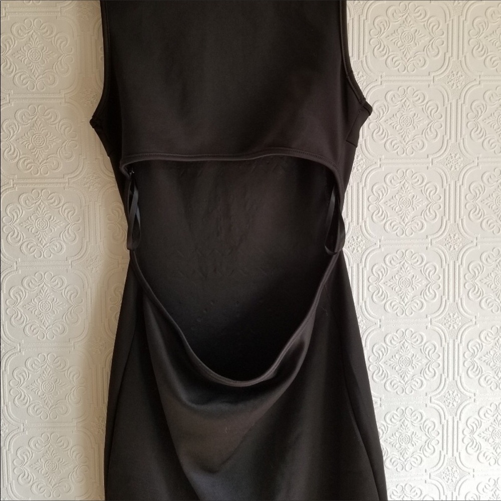 Stud back cut out dress LBD - Picture 3 of 7